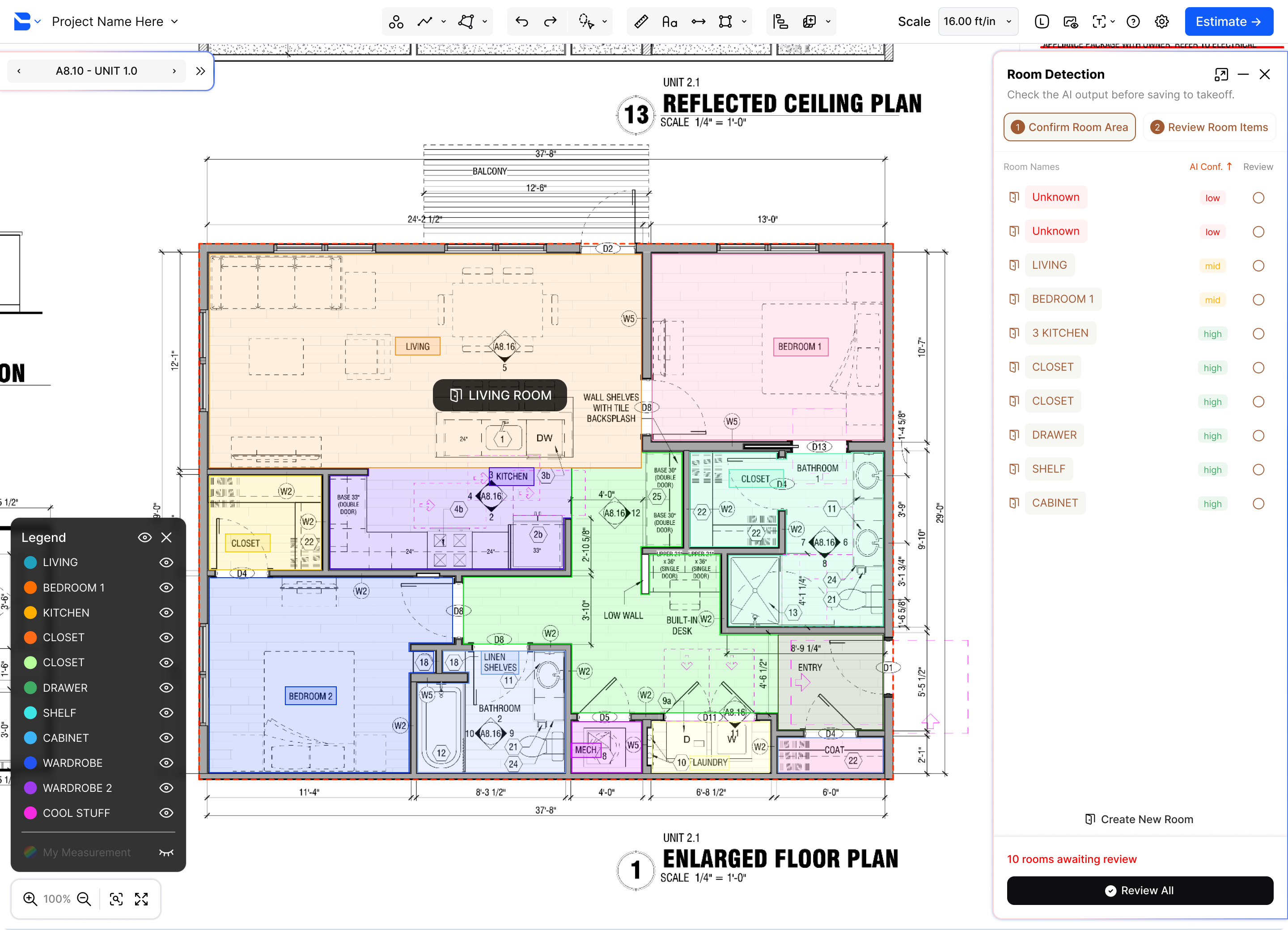 Bobyard Floor plan association 1